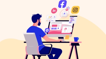 woman with a target in front of face